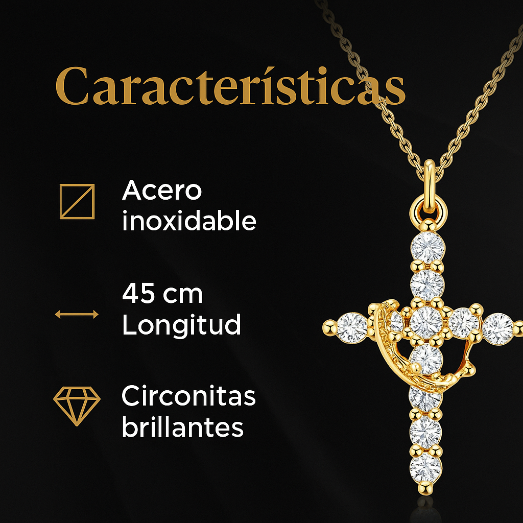Collar Cruz & Corona